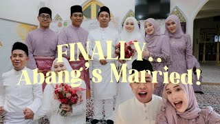 Abang's Akad Nikah & Sanding Vlog ✨