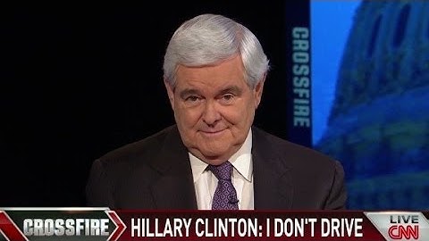Newt on Hillary Clinton