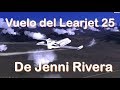 El último vuelo de Jenni Rivera - Vuelo del Learjet 25 en 2012 (Reconstrucción)