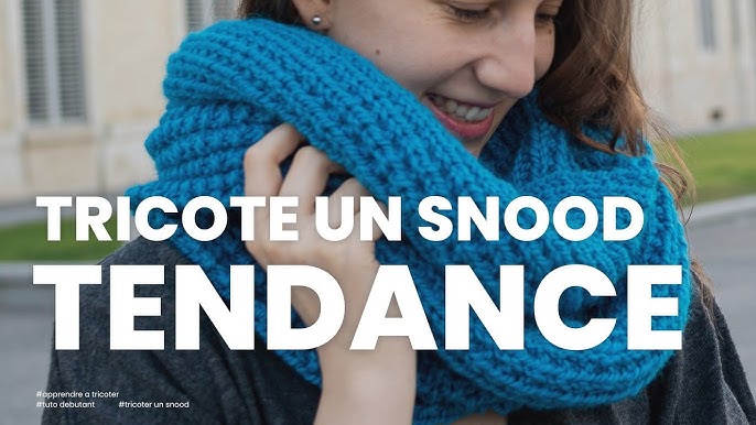 tuto gratuit : snood à capuche pour femme - Chez Laramicelle