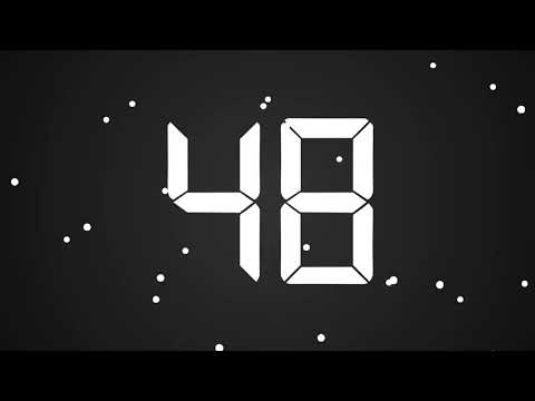 [4K] 90 second timer ( v 234 ) + flash effect + music