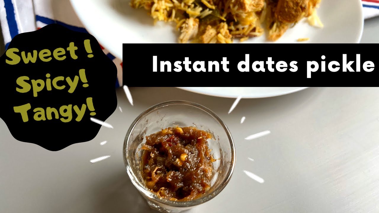 Malabar Style Dates Coriander Chutney Recipe