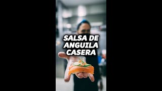 SALSA DE ANGUILA CASERA  para sushi | @juanpedrococina  #short