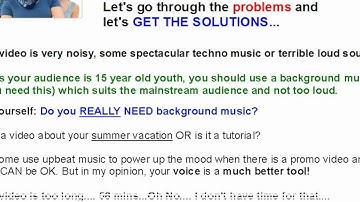 Free Screencast Video Lesson - Part 2 How To Make A Success Video