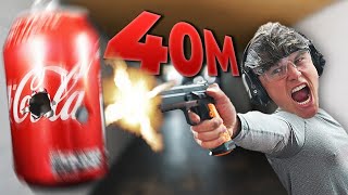 24H POUR TIRER DANS UNE CANETTE À 40 MÈTRES (Tir Sportif) 🔫
