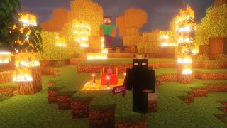 golem vs herobrine 💀 #minecraft