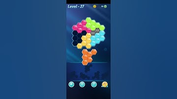 Block! Hexa Puzzle~intermediate  block 5 to 6 levels level~27