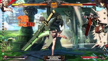 GG Xrd Ramlethal - Midscreen equipped airthrow RC (181dmg)