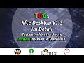 TGGs Debian Trixie Xfce V1.3- Test auf echter, alternativ Hardware, NVIDIA Installer, Tipps, Details