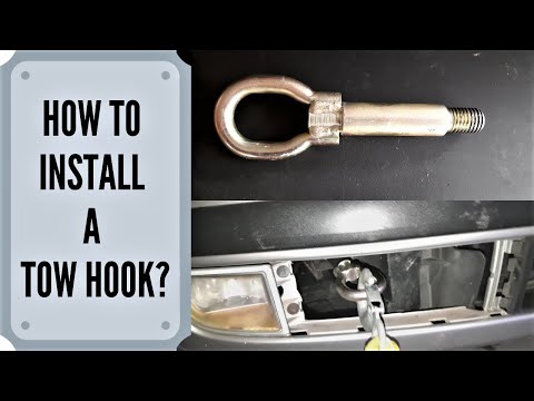 How To Install A Tow Hook On Your Car?