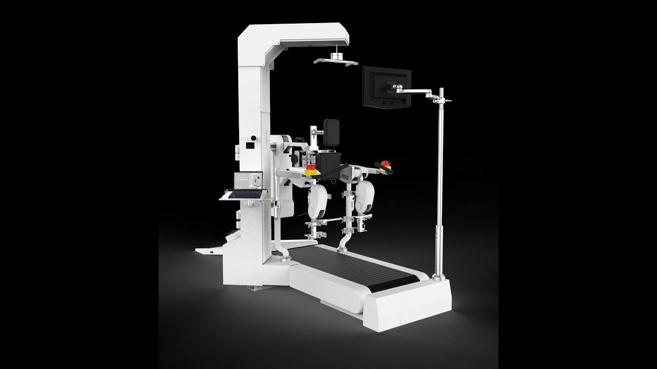 Yeecon Gait Robot A3 Operation Procedures - YouTube