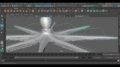 Octopus Maya Rig / Controls