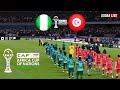 مباراة تونس ضد نيجيريا كأس الأمم الإفريقية 2025 Tunisia Vs Nigeria PES Gameplay 