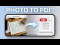 How to Convert Picture to PDF on iPhone