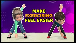 9 MOVES TO MAKE EXERCISING FEEL EASIER: KIDS WORKOUT