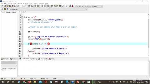 Linguagem C - Resto da Divisão