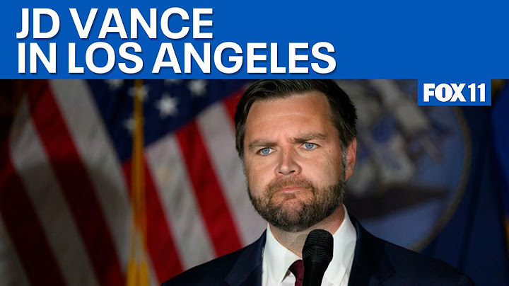 LIVE: Vice President JD Vance in Los Angeles