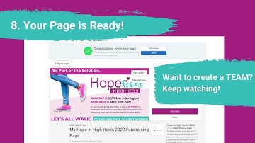 HIHH JustGiving Instructional Video