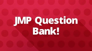 WebAssign: JMP Question Bank