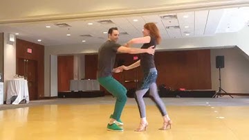 Brazilian Zouk Demo by Darius & Laura at TBC 2015