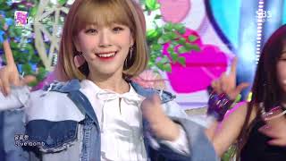 [1080p60] 181021 fromis_9 - LOVE BOMB @ SBS Inkigayo UHD Special