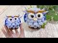 【モールアート】DIY Fluffy Owl with Pipe Cleaners 🦉