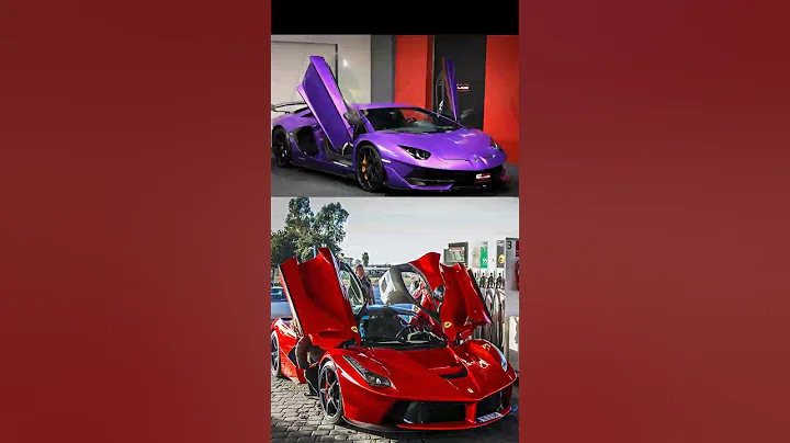 Lamborghini Car vs Ferrari car favourite gift box Ferrari & Lamborghini # unique legend # - DayDayNews