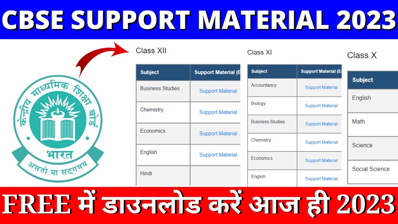 cbse support assignment