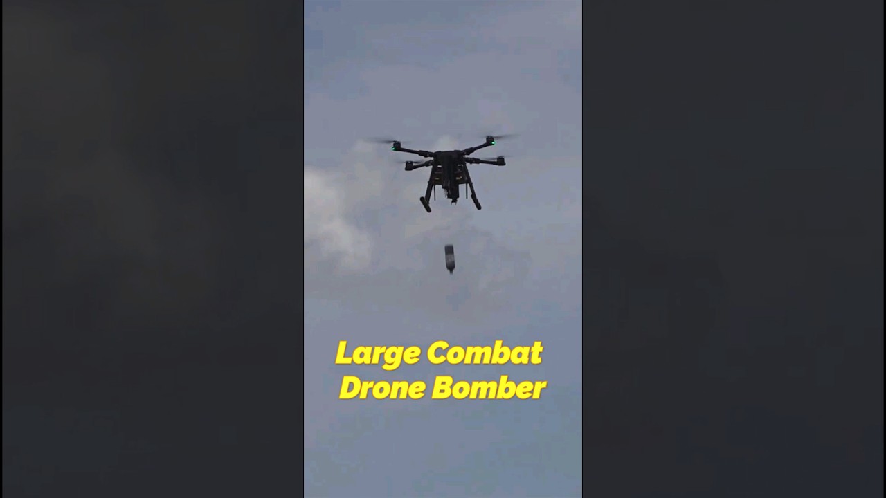 Large Combat Drone Bomber | 