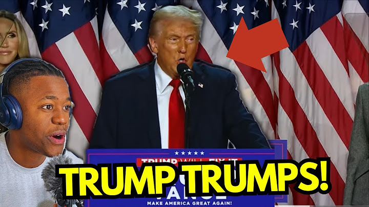 Donald Trump speaks after winning the 2024 Presidential Election
