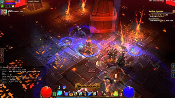 Torchlight 2 Co-Op Gameplay  Engineer - Veteran -Act 4 -Boss Act-Dark Alchemist and NetherLord
