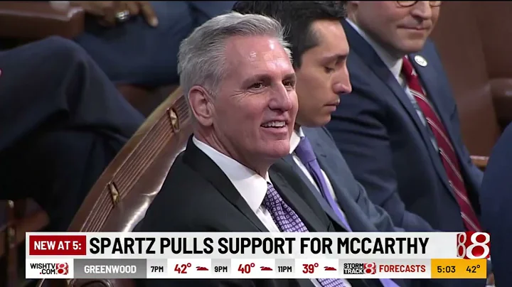 US Rep. Spartz of Indiana pulls support for McCarthy for House speaker