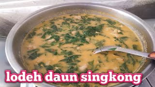 lodeh sayur daun singkong tempe@MakYantichannel