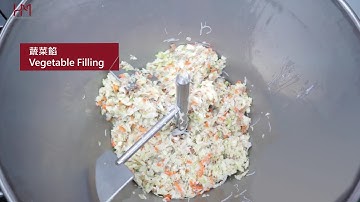 HM-777 Pan-Fried Stuffed Buns/ Leek Bun machine/ Automatic Encrusting Machine