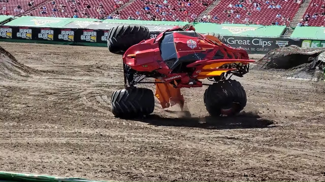 Monster Jam Tampa 2021 Freestyle Show 3 3/14/21 YouTube