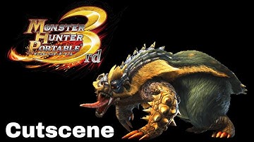 Monster Hunter Portable 3rd(MHP3rd) Arzuros Intro/Cutscene Part 1 PPSSPP Emulator | Poco X3 Pro