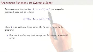 2.2 Higher Order Functions