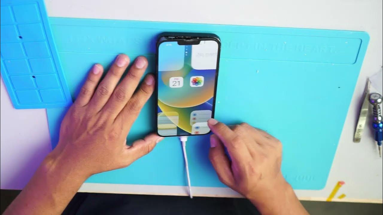 iPhone 14 cambio de visor 😃 facil YouTube