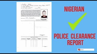 How to apply for Police clearance certificate in Nigeria (Nigeria Police Report)