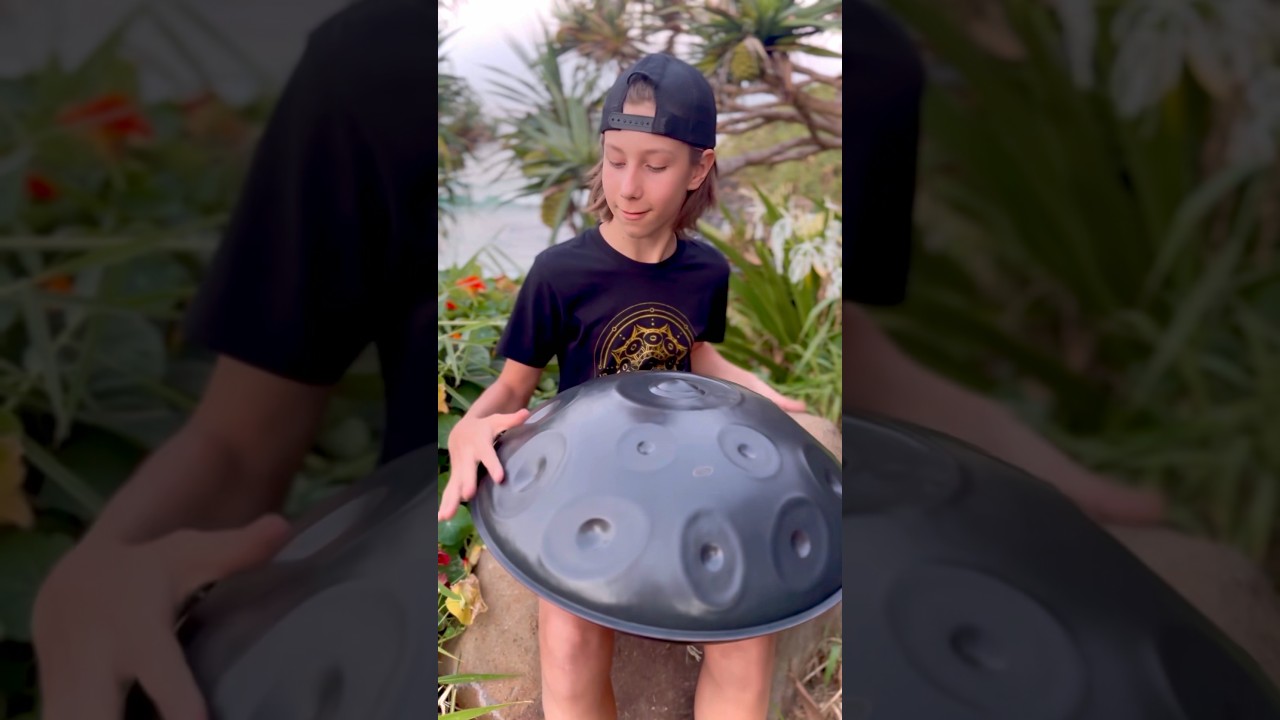 Connected by the rhythm of earth and music #handpan #pantam #music #shorts #learn #tutorial #merch