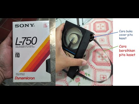 Tips Cara Memutar & Membersihkan Pita Kaset VHS-Betamax Sony