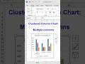 Excel Basics: Clustered Column Chart with Multiple Columns per Category
