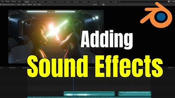 How to Add Sound Effects in Blender | Blender 4.1