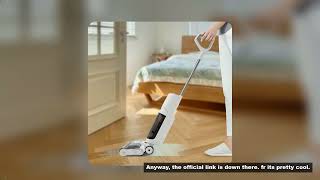 250w Intelligent Wet Dry Dual-Use Vacuum Cleaner, Cordless Hardwood Floor Cleaning Machine, One-Step