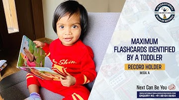 MAXIMUM FLASHCARDS IDENTIFIED BY A TODDLER (BROKEN)