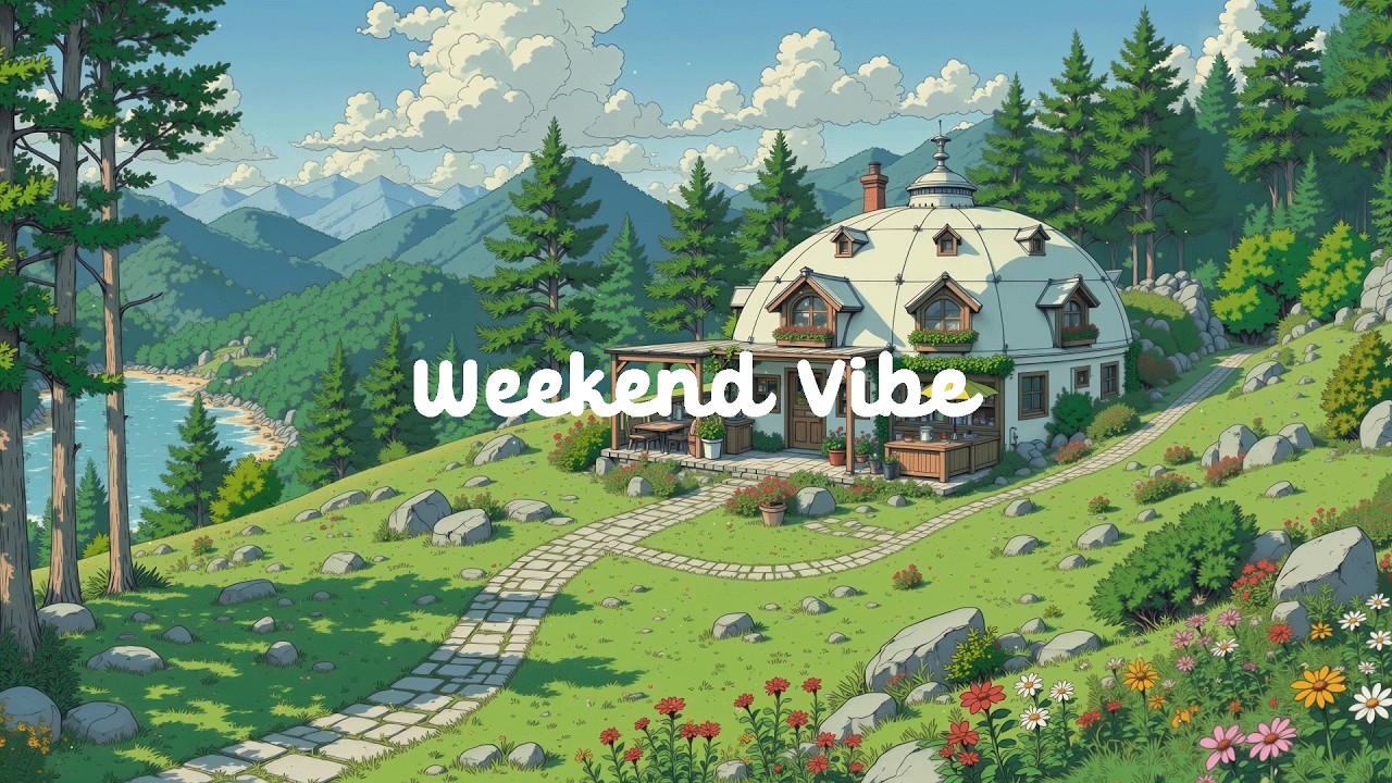 Weekend Vibe & Good Vibe ⛅ Cozy Day for Mood Boost Vibe | Relax · Work · Focus ( Lofi Hip Hop )