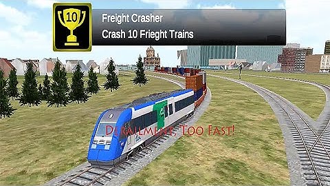Train Sim Using Alstom X72500 Double Stack In Mountain Pass Got Derailment