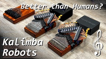The Best Arduino Powered Kalimba playing Robots in the World!