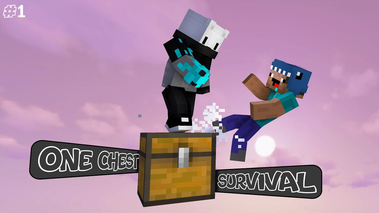 Minecraft Survival But ONE CHEST BLOCK #minecraft #survival #onechest ...
