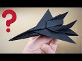 Wie man Kämpfer aus Papier | Papierflieger Selbst Basteln | F-15